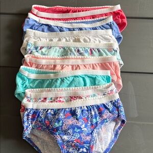 Hanes Girls' Underwear with Floral Patterns